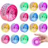 Foreverup 15 pezzi LED luce Jo-yo in plastica Responsive Yoyo, luci Yoyos, cuscinetti a sfera Responsive Jo-Jo per compleanni, feste, bomboniere
