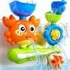 EduPlayte Giochi Bagnetto Neonato 1-4 Anni - Vasca da Bagno Bambini, Simpatici Animali con Ventosa e Pala Giocattoli da Bagno a vento per doccia per Bambini - Regalo per Ragazzi e Ragazze