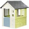 Smoby Life - Casa Bella - Design Moderno - Cancello, Finestre con Persiane - Materiale Riciclato - Dai 2 Anni - Prodotto in Francia