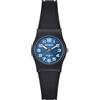 Miykon Orologio da infermiera da donna, piccolo, nero, facile da leggere, in resina leggera e antiurto, lancette e lancetta dei secondi luminosi, al quarzo giapponese con durata della batteria di 4