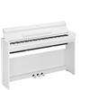 YAMAHA YDP-S36 Pianoforte Digitale - 88 Tasti Pesati GHS, Suono CFX Concert Grand, Design Slim, Bluetooth, 3 Pedali, Ideale per Casa e Principianti - Bianco