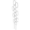 Windhager Traliccio CIRCLE - metallo, 35 x 150 cm - antracite - traliccio da giardino, supporto per piante, ausilio per arrampicarsi, struttura per arrampicarsi, decorazione del giardino
