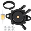 BOXOB Kit Pompa Olio per Piccoli Motori, Pompa del Carburante con Filtro Tubo Flessibile Dell'Olio e Morsetti per Piccoli Motori Kohler Briggs & Stratton John Deere Cub Cadet