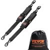 VEVOR Cinghie a Cricchetto Retrattili, 5,08 x 121,92 cm con Ganci di Sicurezza a S, 2 Pezzi Cinghie di Fissaggio a Cricchetto con Resistenza Rottura 680,4 kg, per Rimorchi, Veicoli, Barche