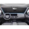 SHAOHAO Ombrello Parasole Parabrezza per KIA EV5 2025-2026, Protezione Solare UV con Maniglia Flessibile e Cordino, Accessori Interni per Auto Elettrica, Facile da Riporre e Raffreddamento Rapido
