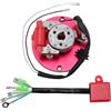 GOOFIT Kit di ricambio sostituzione per motocicletta con bobine magnetiche sostituzione per motore CDI da 50cc a 150cc
