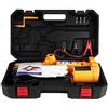 Estink Cric Elettrico per Auto 12V 3T, Sollevatore con Controller e Scatola di Trasporto, per SUV e Furgoni