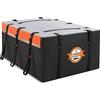 Sailnovo 20 piedi cubi box da tetto auto pieghevole borsa da tetto impermeabile valigia portatile