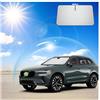 RUIYA Ruota Compatibile con Volvo XC60 S60 V60 2018-2026 2027 Upgrade Parasole per parabrezza Auto, Parasole per la Parabrezza Anteriore protezione dai raggi UV XC60 accessori Copertura per parabrezza