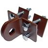 KeyMet Trappola per porte a rullo per lucchetto, 40 mm, chiusura cantina