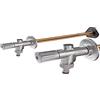 Kemper Frosti Plus-XL DN15 raccordo esterno antigelo extra lungo 5740501500 profondità di montaggio fino a 530 mm, mk199, cromato