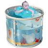 Generisch Vasca da bagno per ghiaccio, grande vasca pieghevole per bambini e adulti, viaggi, attività all'aperto, con doccia ad acqua fredda e calda
