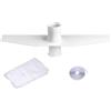 Generico Kit Finestra AC Portatile - Pannello Di Tenuta Del Condizionatore D'aria, Di Copertura Dello Sfiato Della Finestra | Soluzione Di Barriera Isolante Con Chiusura A Cerniera Regolabile,