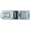 ABUS Diskus Hasp 140/190 - Dispositivo per lucchetti con doppio snodo per porte apribili e soluzioni angolari, 05316 - ABUS Security Level 8 - Argento
