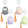 Sporgo 4 allarmi tascabili da donna: 130 dB, allarme personale con illuminazione a LED e portachiavi, stile pinguino, allarme autodifesa, per donne, bambini, anziani, turno notturno