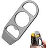YHZNAGEM Mini asta a leva, multitool Titan Pry Bar, EDC Pry Bar con apribottiglie, Pocket Titanium Pry Bar, strumento portatile multifunzione per attività all'aperto, campeggio, avventura, caccia
