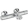 Ideal Standard CERATHERM T25 | Rubinetto per bagno AP 315x183x80 mm, distanza verticale dal centro del beccuccio 158 mm, cromato, 20,0 l/min (3 bar) | Funzione termostatica, risparmio idrico ed energetico, CoolBody