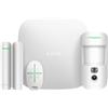 AJAX StarterKit Cam Plus HDR (Hub 2 Plus + MotionCam + DoorProtect + SpaceControl) Bianco