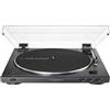 AUDIO TECHNICA Audio-Technica AT-LP60XBT Giradischi a Cinghia Completamente Automatico Bluetooth A2DP 33 45 rpm colore Nero