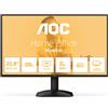 AOC 24B31H Monitor PC 23.8'' Full HD 1920x1080 IPS 120Hz Adaptive Sync Flicker Free Low Blue Light colore Nero