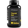 Zenement Thyroid Zen con L-Tirosina, Ashwagandha, Selenio e Guggul, 90 Capsule | Integratore Tiroide senza Iodio, 12 Attivi, il Selenio contribuisce alla normale funzione tiroidea, Vegetariano