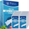 Pdoo Strisce Sbiancanti Denti Professionale 28 Pezzi - Kit Sbiancamento Denti a Casa Senza Perossido Effetto Rapido per Denti Sensibili e Bianchi in 7 Giorni