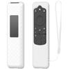 ARMYJY Custodia protettiva in silicone per Samsung Smart TV Remote BN59-01432A BN59-01480L, lavabile, anti-smarrimento, colore: bianco