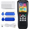 YWNYT Copiatrice RFID, lettore di schede IC con identificazione multi frequenza portatile, scrittore, fotocopiatrice, chiave smart card con portachiavi ID 125 kh, chiave IC da 13,56 MHz, schede T5577 da 125