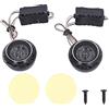 Phefop Tweeter per Auto, 2 Pezzi, 140 W, Elevata 89 DB, Altoparlanti Tweeter con Terminale Simmetrico per Audio Auto