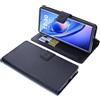 foto-kontor Custodia a libro compatibile con Blackview A200 PRO cover di colore nero