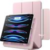 JETech Custodia Magnetica SOLO per iPad Pro 11 Pollici (2022/2021/2020/2018 Modelli), iPad Air 5/4 10,9 Pollici, Supporta 2a Gen Pencil Ricarica, Attaccamento Magnetico (Rosa)