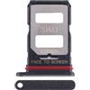 Generico Ricambio Compatibile con Xiaomi 13T / 13T Pro 23078PND5G Vassoio Try tray alloggio porta scheda Dual SIM Card Sim 1 + SLOT SIM 2 slitta lettore (Nero)