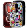 WXPPJ Cover per Unihertz Jelly Star, Custodia TPU in Silicone Flessibile Morbida e Sottile, Trasparente Antiurto Morbido Bumper Protettiva Case per Unihertz Jelly Star (3.00) - Graffiti