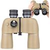BOSSDUN Binocolo Marino 10X50 con Telemetro Illuminato e Bussola, Impermeabile IPX7, Prismi BAK4, per Navigazione e Caccia, Include Tracolla e Borsa (G)