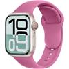SRena C1A for Cinturino Apple Watch 38 40 41 42 44 45 46 mm,Ultra e Ultra 2,SE,Serie 7/8/9/10 - Compatibile con Tutti i Modelli,Rosa Ladies