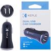 Keple Nel Caricatore per Auto Compatibile con Samsung Galaxy A8 (2018) | Porta USB Dual