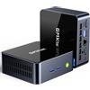 GMKtec M3 Pro Mini PC with Intel Core i5-13500H(12C/16T 4.7 GHz), 16GB DDR4 RAM+512GB NVMe SSD, Mini Desktop Computer Triple 4K Display, WiFi 6, BT5.2, USB-C
