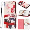 BLOTECH Cover per Samsung Galaxy A33 5G Natale Custodia Portafoglio [Blocco RFID] Premium Natale Pelle PU Wallet Case Flip Libro con Porta Carte Slot Supporto Flip Case per Samsung Galaxy A33 5G