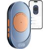 Vaydeer M4 Utra Mouse Mover con app, dispositivo jiggler mouse non rilevabile con telecomando e funzione timer, simulazione di movimento del mouse senza driver, per risveglio al computer, arancione