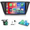 NHOPEEW Autoradio per IVECO Daily/Klen RV 2018-2020 con Carplay wireless e Android Auto - Autoradio Android con WiFi GPS Controllo del volante EQ Schermo diviso + Telecamera di retromarcia e microfono