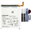 Generico Batteria di ricambio originale per Samsung Galaxy S20 Ultra 5G G988B EB-BG988ABY 5000mAh con strisce adesive inclusi strumenti per il montaggio