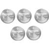 Panasonic 5 x CR2450 Panasonic 3 Volt Lithium Coin Cell Batteries