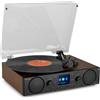 Audizio Platenspeler met DAB radio - Audizio Tulsa - Bluetooth 5.0 - DAB+ / FM (102.194)