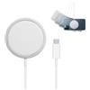 acce2s Caricabatterie magnetico da 15 W per Google Pixel 10 Pro XL Pro MagSafe e Qi - Bianco Ricarica Rapida