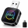 ELECROW Mini adattatore wireless CarPlay per Apple iPhone, 3 in 1, Plug & Play, adattatore wireless CarPlay Fast Auto Connect Design compatto per iPhone e Android con porta USB-A/Type-C