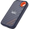 Netac ZX20 Extreme 1TB SSD NVMe Portatile USB 3.2 Gen 2x2 Fino a 2000MB/s in Lettura e 1700MB/s in Scrittura Supporta Win To Go Resistente alla Polvere Nero