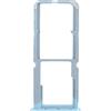Generico Ricambio Compatibile con OPPO Reno7 Z 5G CPH2343 / Reno7 Lite / Reno8 Lite Carrello Vassoio Alloggio SUPPORTO adattatore SLOT SCHEDA SIM 1 Card Tray + SIM 2+ VANO Memoria Micro Sd
