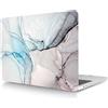 HLAAJJX Custodia Rigida Compatibile con Macbook Pro 16 pollici 2020 con Touch Bar e Touch ID A2141, Caso Duro Protettivo in Plastica, Grigio Blu