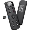 Hanpusen Telecomando ricaricabile per fotocamera Sony - scatto senza fili con schermo OLED compatibile con ZV-1F, ZV-1II, ZV-1, ZV-E10II, ZV-E10, A6100, A6400, FX30, FX3; sostituisce Sony RMT-P1BT