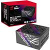 ASUS ROG Strix 1200W Platinum Equalizer, Alimentatore Gaming Modulare per PC, PCle Gen 5.1, ATX 3.1, 80+ Platinum, Cybenetics Lambda A, Doppio Cuscinetto a Sfera, Nero, ROG-STRIX-1200P-GAMING-E